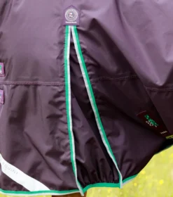 Premier Equine Buster 200g Turnout Rug With Snug-Fit Neck Cover Purple -PREMIER EQUINE Buster 200 Turnout Rug Purple 4