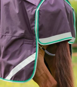 Premier Equine Buster 200g Turnout Rug With Snug-Fit Neck Cover Purple -PREMIER EQUINE Buster 200 Turnout Rug Purple 6