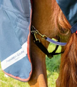 Premier Equine Buster 250g Turnout Rug With Classic Neck Cover Navy 11 Premier Equine Buster 250g Turnout Rug With Classic Neck Cover Navy -PREMIER EQUINE Buster 250 Turnout Rug Navy 6