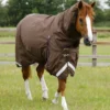 Premier Equine Buster 400g Turnout Rug With Snug-Fit Neck Cover Brown