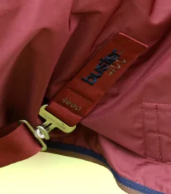 Premier Equine Buster 400g Turnout Rug With Snug-Fit Neck Cover Burgundy -PREMIER EQUINE Buster 400 Turnout Rug Burgundy 5