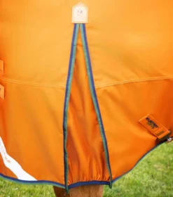 Premier Equine Buster Hardy 400g Half Neck Turnout Rug Burnt Orange -PREMIER EQUINE Buster Hardy Burnt Orange 4 2