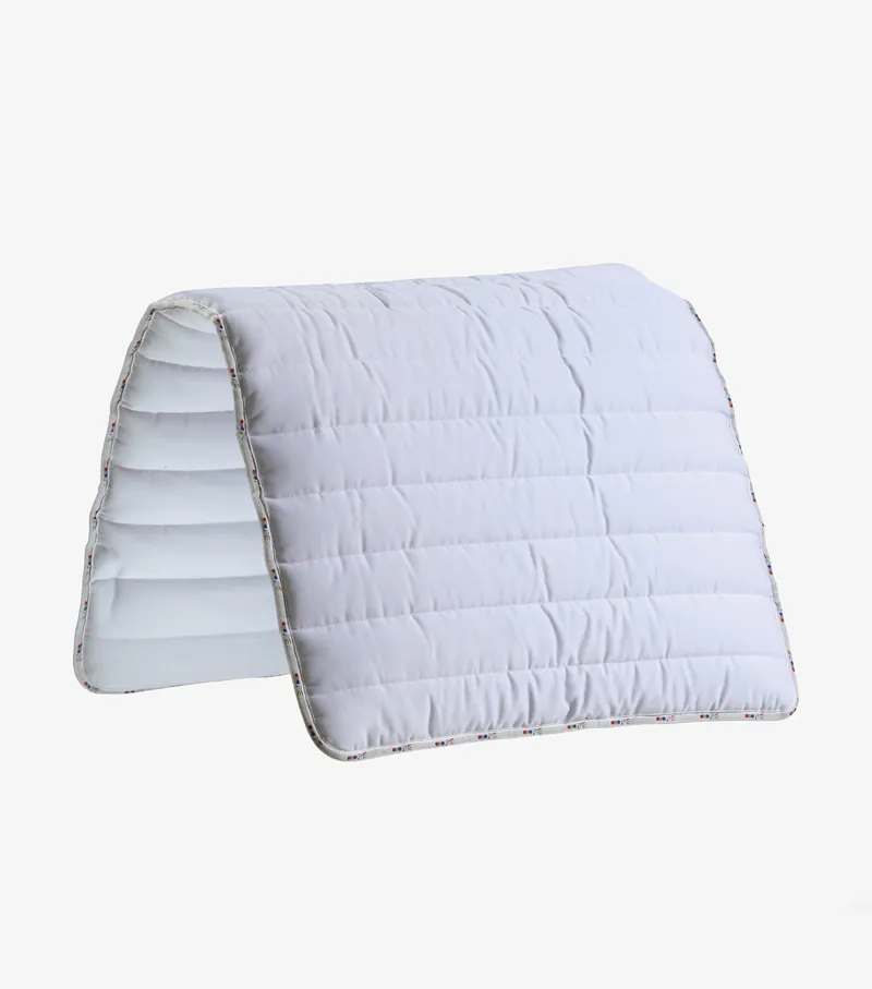 Premier Equine Buster Reversible Saddle Pad White 1 Premier Equine Buster Reversible Saddle Pad White