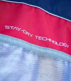 Premier Equine Buster Stay-Dry Super Lite Fly Rug With Surcingles Navy -PREMIER EQUINE Buster Stay Dry Super Lite Fly Rug Navy 4