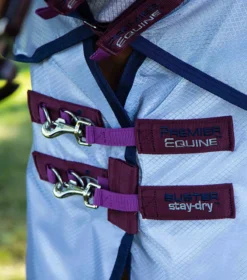 Premier Equine Buster Stay-Dry Super Lite Fly Rug With Surcingles Wine 8 Premier Equine Buster Stay-Dry Super Lite Fly Rug With Surcingles Wine -PREMIER EQUINE Buster Stay Dry Super Lite Fly Rug Wine 3
