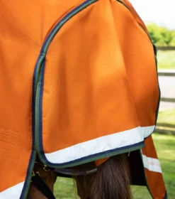 Premier Equine Buster Storm 400g Combo Turnout Rug With Classic Neck Burnt Orange -PREMIER EQUINE Buster Storm Burnt Orange 6 2