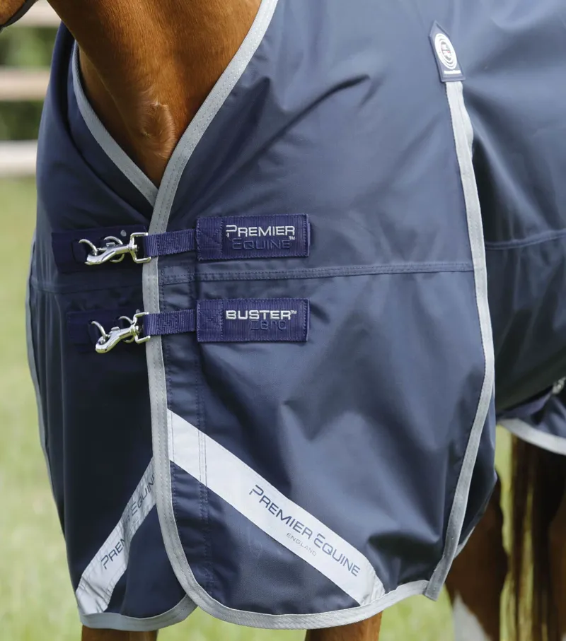 Premier Equine Buster Zero Original Turnout Rug Navy 3 Premier Equine Buster Zero Original Turnout Rug Navy - Image 3