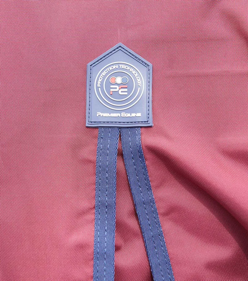 Premier Equine Buster Zero Original Turnout Rug Burgundy 4 Premier Equine Buster Zero Original Turnout Rug Burgundy - Image 4