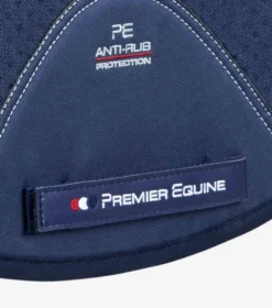 Premier Equine CC Airtechnology Shockproof Wool Pad - GP/Jump Navy/Grey Wool -PREMIER EQUINE CL099D1