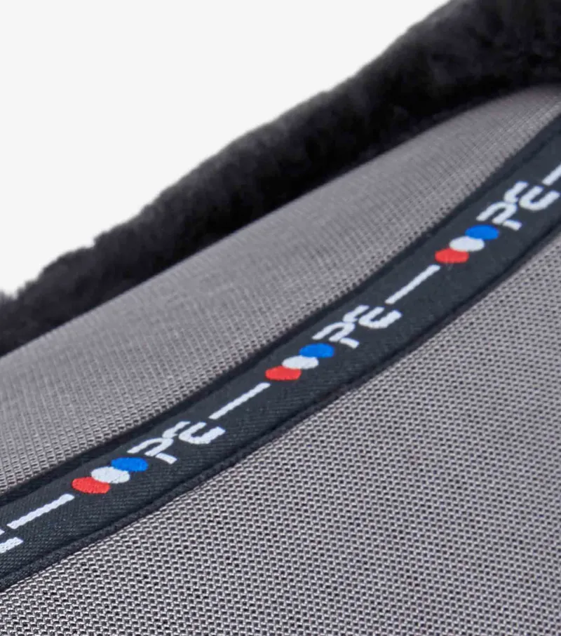 Premier Equine CC Airtechnology Shockproof Wool Pad - GP/Jump Grey/Black Wool 6 Premier Equine CC Airtechnology Shockproof Wool Pad - GP/Jump Grey/Black Wool - Image 6