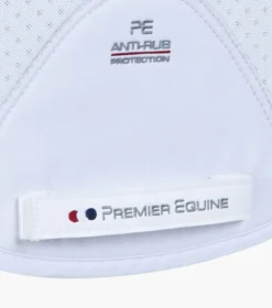 Premier Equine CC Airtechnology Shockproof Wool Pad - GP/Jump White/Natural Wool -PREMIER EQUINE CLDCD41