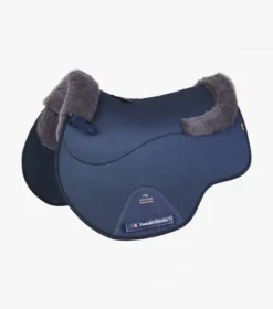 Premier Equine CC Airtechnology Shockproof Wool Pad - GP/Jump Navy/Grey Wool
