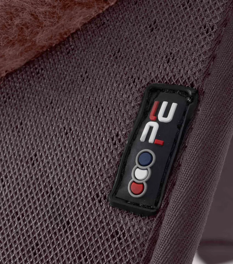 Premier Equine CC Airtechnology Shockproof Wool Pad - GP/Jump Brown/Brown Wool 2 Premier Equine CC Airtechnology Shockproof Wool Pad - GP/Jump Brown/Brown Wool - Image 2