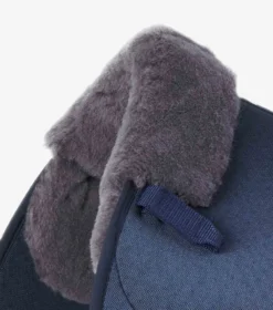 Premier Equine CC Airtechnology Shockproof Wool Pad - GP/Jump Navy/Grey Wool -PREMIER EQUINE CLOSE 3 11