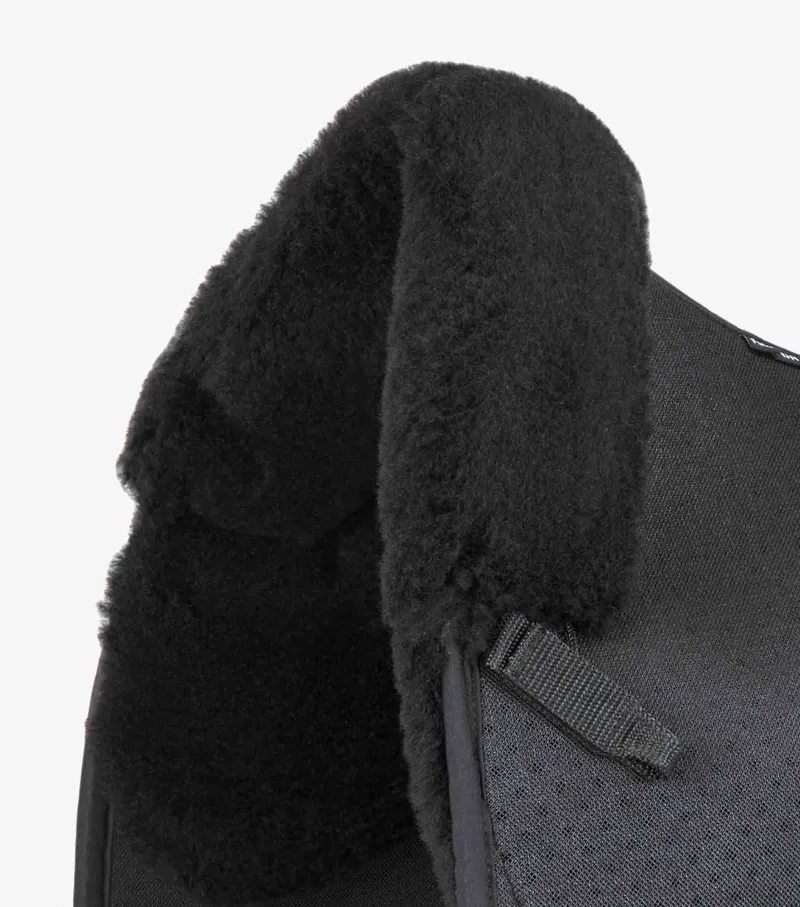 Premier Equine CC Airtechnology Shockproof Wool Pad - Dressage Black/Black Wool 3 Premier Equine CC Airtechnology Shockproof Wool Pad - Dressage Black/Black Wool - Image 3
