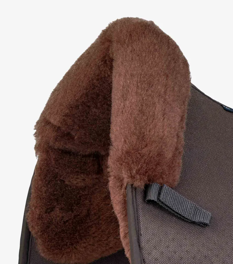 Premier Equine CC Airtechnology Shockproof Wool Pad - Dressage Brown/Brown Wool 3 Premier Equine CC Airtechnology Shockproof Wool Pad - Dressage Brown/Brown Wool - Image 3