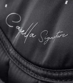 Premier Equine Capella CC Merino Wool GP/Jump Square Black/Black Wool -PREMIER EQUINE Capella Wool GPJump Saddle Pad Black 6