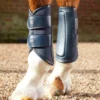 Premier Equine Carbon Air-Tech Double Locking Brushing Boots Navy