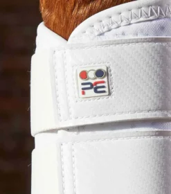 Premier Equine Carbon Air-Tech Single Locking Brushing Boots White -PREMIER EQUINE Carbon Air Tech Single Locking Brushing Boot White 5