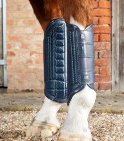 Premier Equine Carbon Tech Air Flex Eventing Hind Boots Navy