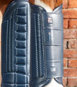 Premier Equine Carbon Tech Air Flex Eventing Hind Boots Navy -PREMIER EQUINE Carbon Tech Air Flex Eventing Boots Navy Hind 3