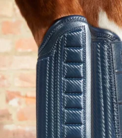 Premier Equine Carbon Tech Air Flex Eventing Hind Boots Navy -PREMIER EQUINE Carbon Tech Air Flex Eventing Boots Navy Hind 4