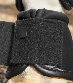 Premier Equine Carbon Wrap Over Reach Boots Black -PREMIER EQUINE Carbon Wrap Over Reach Boot Black 3