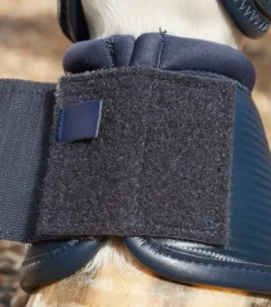 Premier Equine Carbon Wrap Over Reach Boots Navy -PREMIER EQUINE Carbon Wrap Over Reach Boot Navy 3