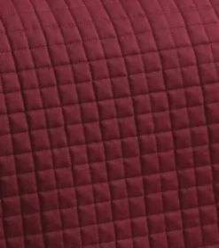 Premier Equine Close Contact Cotton Cross Country Saddle Pad Burgundy -PREMIER EQUINE Close Contact Cotton Cross Country Pad Burgundy 4