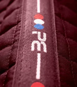 Premier Equine Close Contact Cotton Cross Country Saddle Pad Burgundy -PREMIER EQUINE Close Contact Cotton Cross Country Pad Burgundy 6