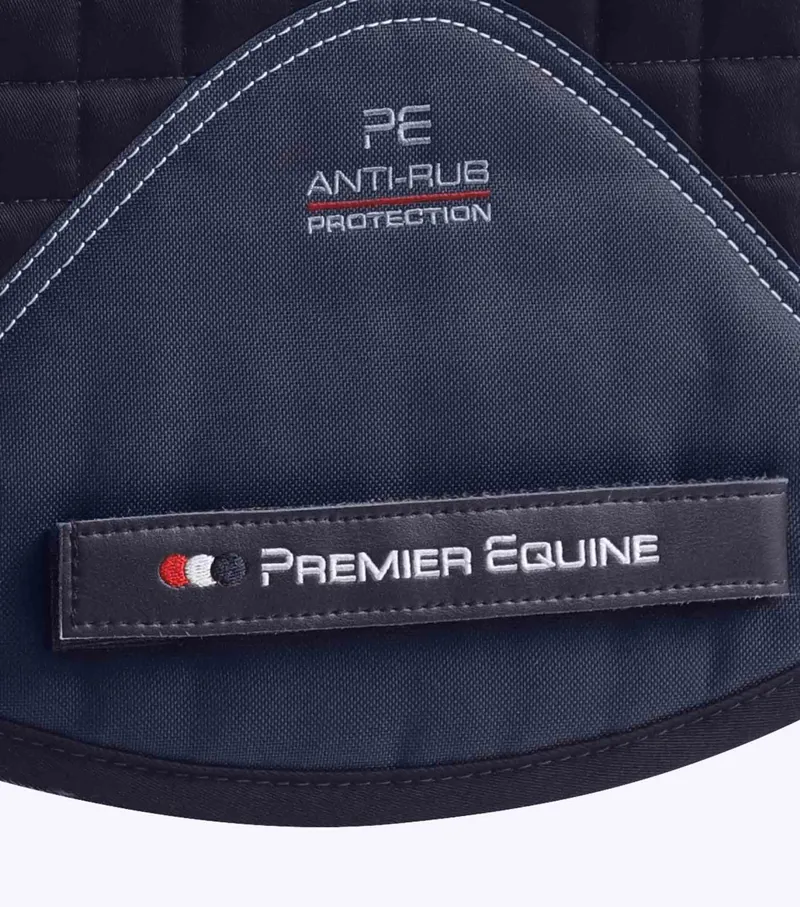 Premier Equine Close Contact Cotton Cross Country Saddle Pad Navy 5 Premier Equine Close Contact Cotton Cross Country Saddle Pad Navy - Image 5