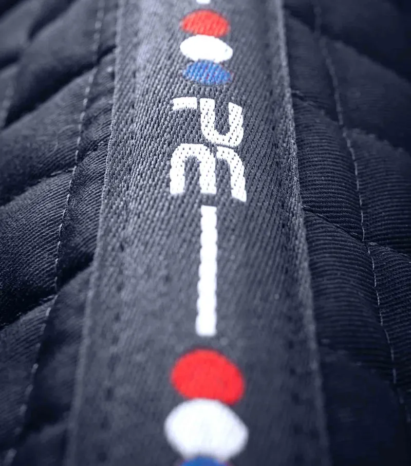 Premier Equine Close Contact Cotton Cross Country Saddle Pad Navy 6 Premier Equine Close Contact Cotton Cross Country Saddle Pad Navy - Image 6