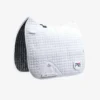Premier Equine Close Contact Cotton Dressage Competition Saddle Pad White