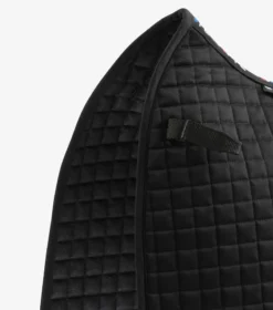 Premier Equine Close Contact Cotton Dressage Saddle Pad Black 8 Premier Equine Close Contact Cotton Dressage Saddle Pad Black -PREMIER EQUINE Close Contact Cotton Dressage Pad Black 3