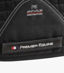 Premier Equine Close Contact Cotton Dressage Saddle Pad Black 10 Premier Equine Close Contact Cotton Dressage Saddle Pad Black -PREMIER EQUINE Close Contact Cotton Dressage Pad Black 5