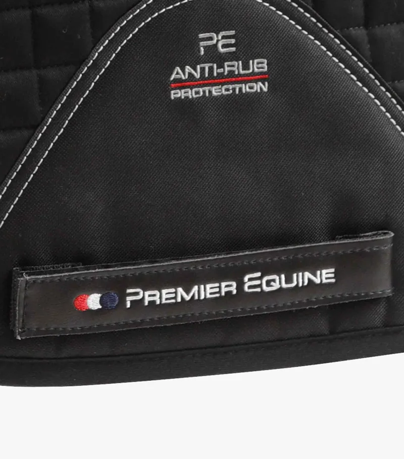 Premier Equine Close Contact Cotton Dressage Saddle Pad Black 5 Premier Equine Close Contact Cotton Dressage Saddle Pad Black - Image 5