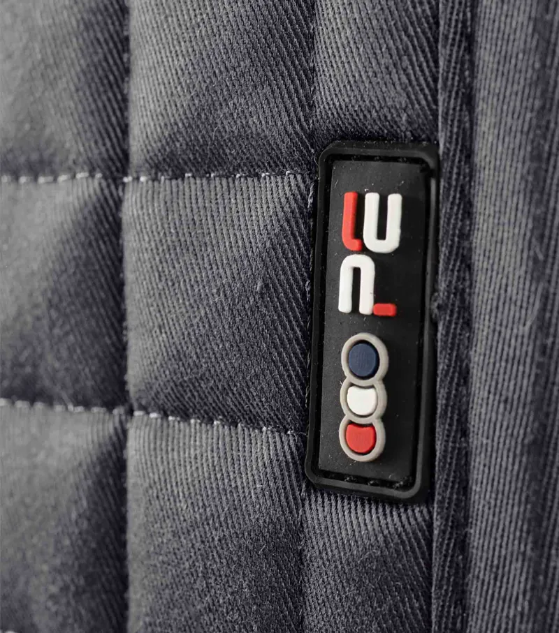 Premier Equine Close Contact Cotton Dressage Saddle Pad Grey 2 Premier Equine Close Contact Cotton Dressage Saddle Pad Grey - Image 2