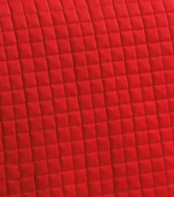 Premier Equine Close Contact Cotton Dressage Saddle Pad Red -PREMIER EQUINE Close Contact Cotton Dressage Pad Red 4