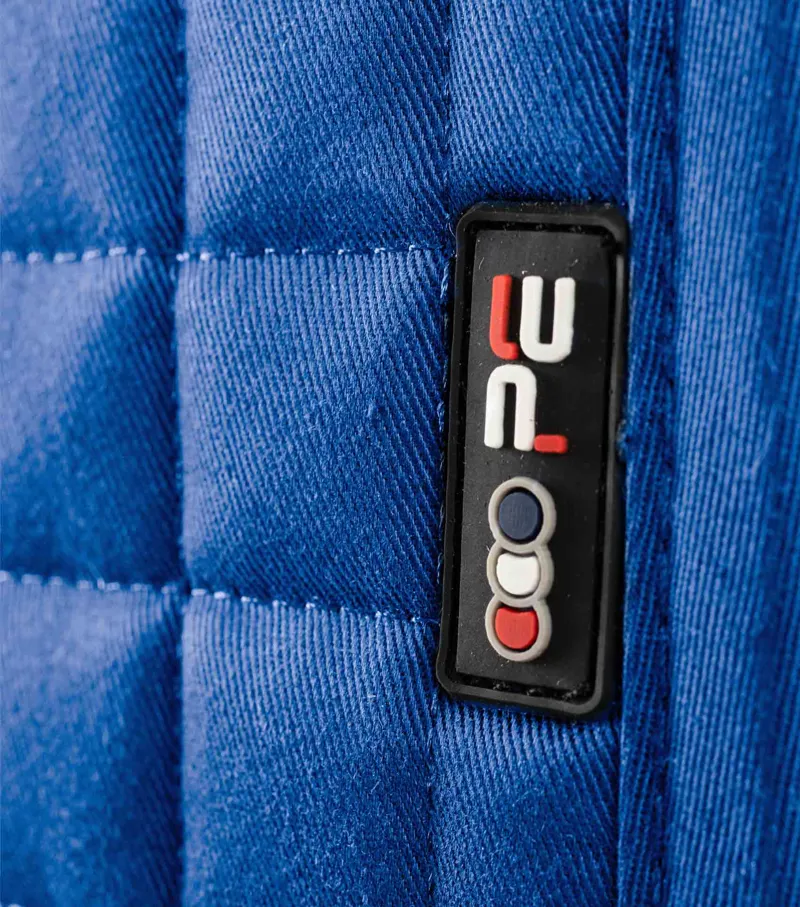 Premier Equine Close Contact Cotton Dressage Saddle Pad Royal Blue 2 Premier Equine Close Contact Cotton Dressage Saddle Pad Royal Blue - Image 2