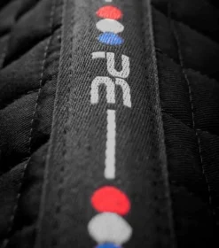 Premier Equine Close Contact Cotton GP/Jump Saddle Pad Black -PREMIER EQUINE Close Contact Cotton GPJump Pad Black 6