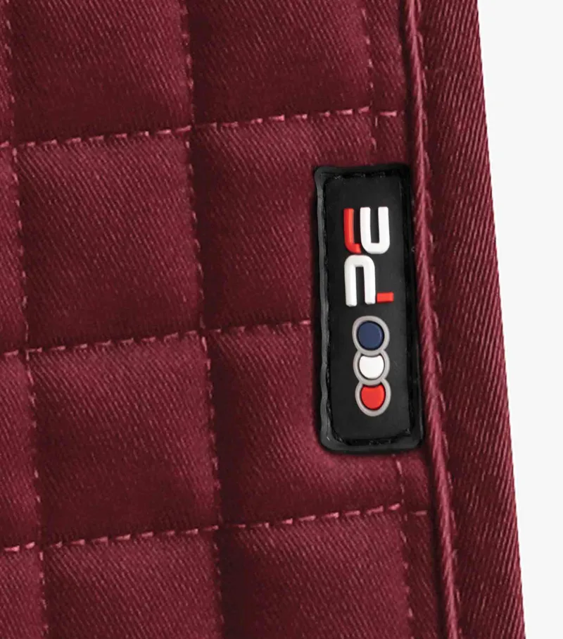 Premier Equine Close Contact Cotton GP/Jump Saddle Pad Burgundy 2 Premier Equine Close Contact Cotton GP/Jump Saddle Pad Burgundy - Image 2