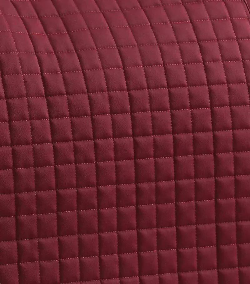Premier Equine Close Contact Cotton GP/Jump Saddle Pad Burgundy 4 Premier Equine Close Contact Cotton GP/Jump Saddle Pad Burgundy - Image 4