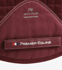 Premier Equine Close Contact Cotton GP/Jump Saddle Pad Burgundy 10 Premier Equine Close Contact Cotton GP/Jump Saddle Pad Burgundy -PREMIER EQUINE Close Contact Cotton GPJump Pad Burgundy 5