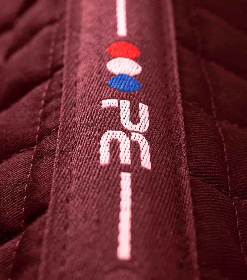 Premier Equine Close Contact Cotton GP/Jump Saddle Pad Burgundy 6 Premier Equine Close Contact Cotton GP/Jump Saddle Pad Burgundy - Image 6