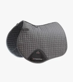 Premier Equine Close Contact Cotton GP/Jump Saddle Pad Grey