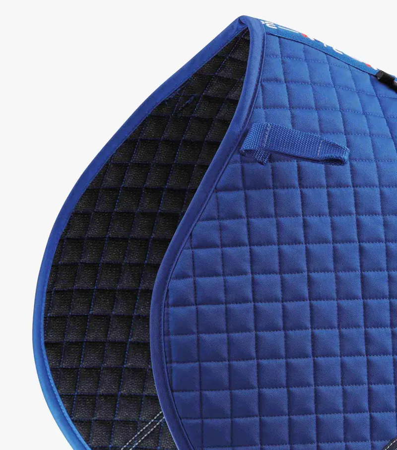 Premier Equine Close Contact Cotton GP/Jump Saddle Pad Royal Blue 2 Premier Equine Close Contact Cotton GP/Jump Saddle Pad Royal Blue - Image 2