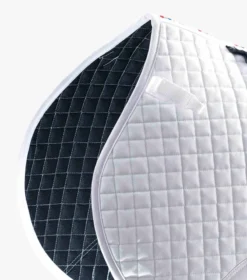 Premier Equine Close Contact Cotton GP/Jump Saddle Pad White 8 Premier Equine Close Contact Cotton GP/Jump Saddle Pad White -PREMIER EQUINE Close Contact Cotton GPJump Pad White 3