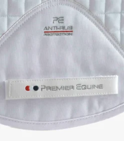 Premier Equine Close Contact Cotton GP/Jump Saddle Pad White 10 Premier Equine Close Contact Cotton GP/Jump Saddle Pad White -PREMIER EQUINE Close Contact Cotton GPJump Pad White 5
