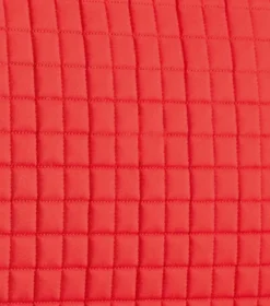 Premier Equine Close Contact European Cotton Saddle Pad Red 9 Premier Equine Close Contact European Cotton Saddle Pad Red -PREMIER EQUINE Close Contact European Cotton Dressage Square Red 4
