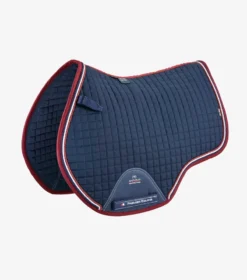 Premier Equine Close Contact European Cotton GP/Jump Square Navy